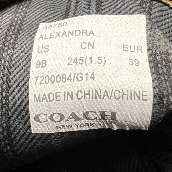 COACH Alexandra Suede Boot - Picture 8 of 10